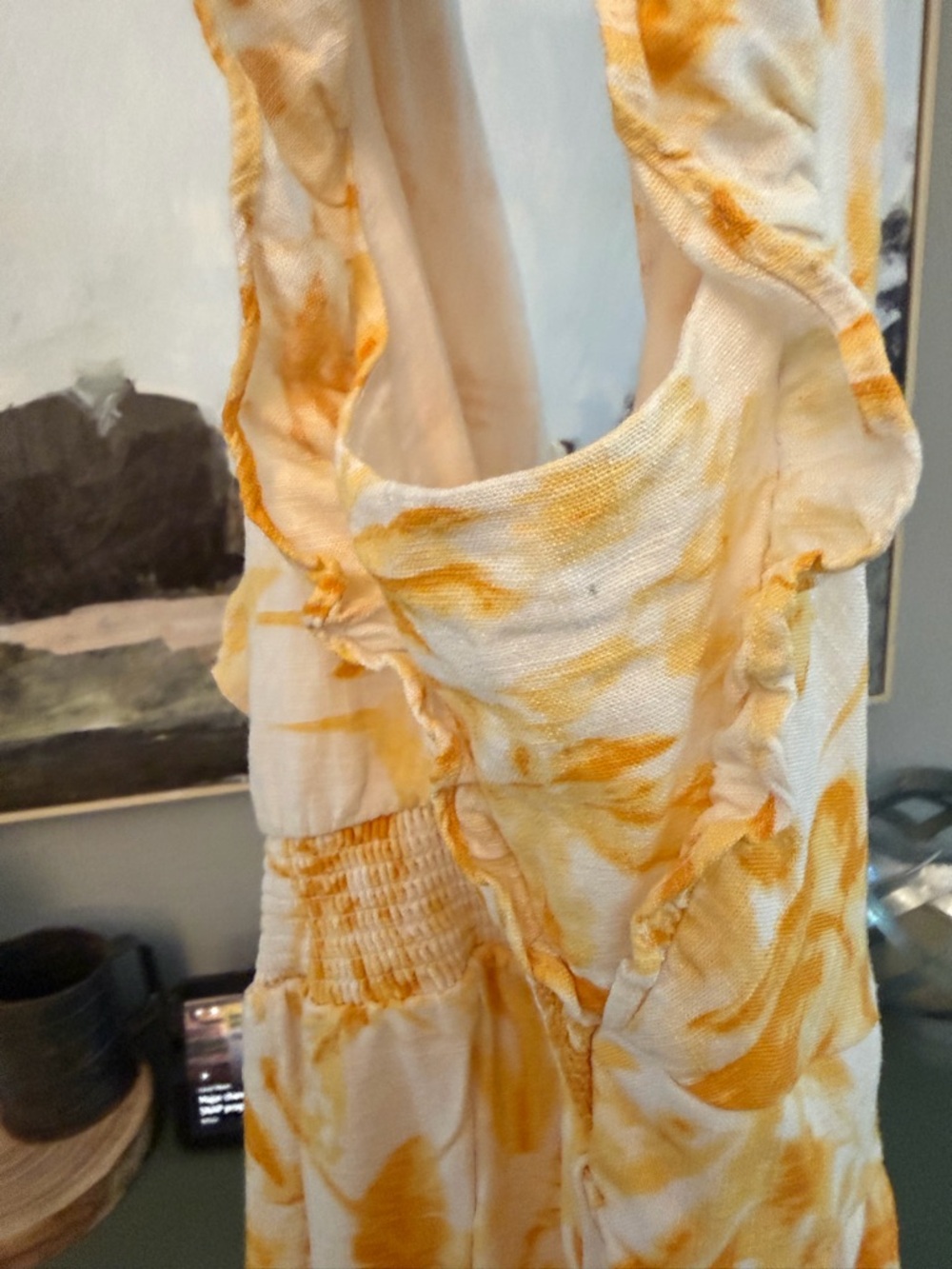 Express Yellow Maxi Dress - Picture 16 of 16